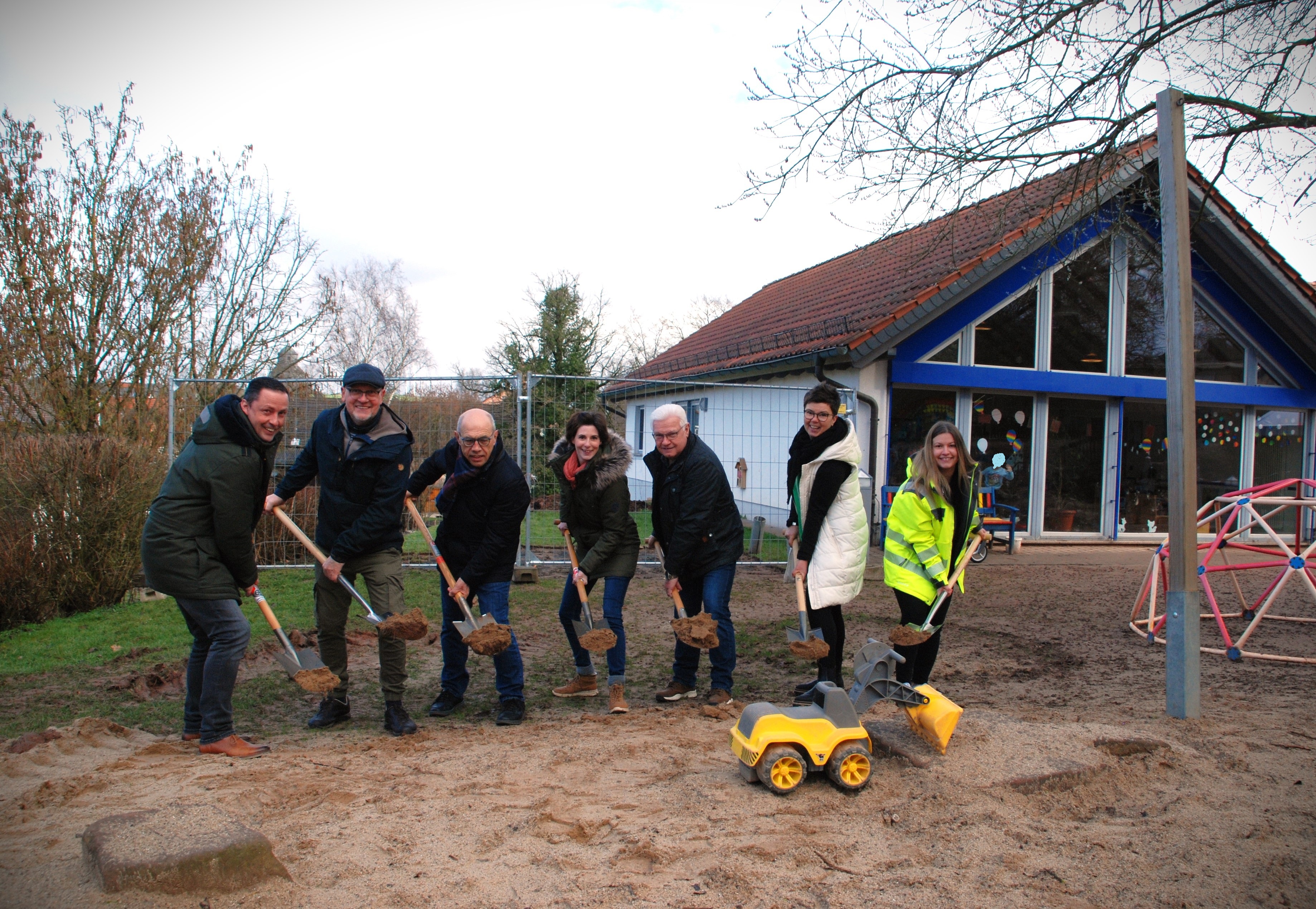 Bild Spatenstich Kindertagesstätte Kesterburg, Münchhausen
