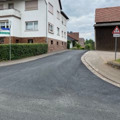 Blick auf Straßen nach erfolgtem DSK-Verfahren