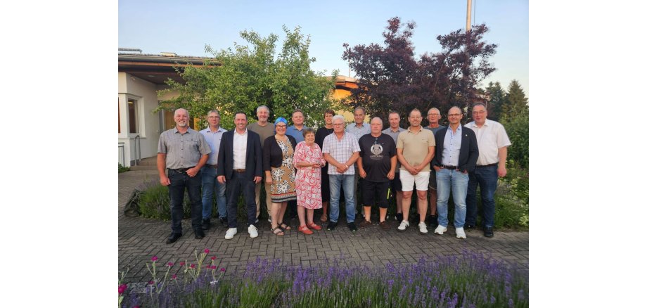 Gruppenbild zur Einweihung Radstation